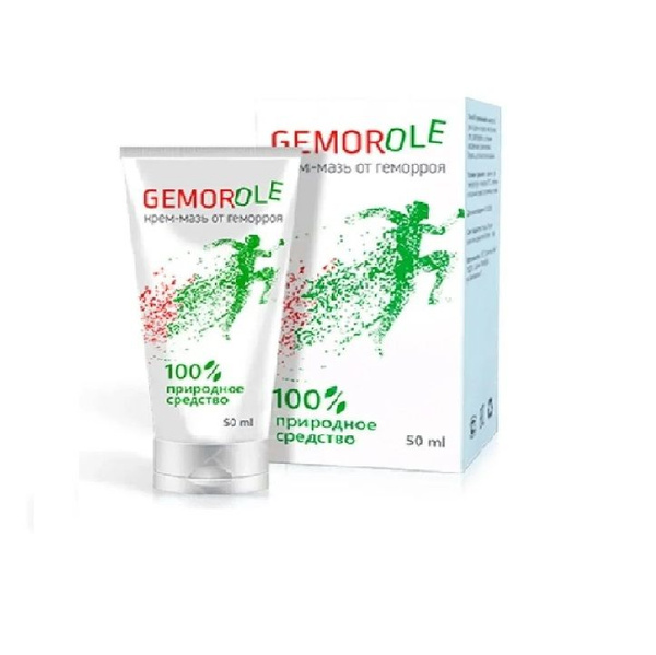Gemorole Крем-мазь от геморроя, 50 мл, 1 штука - купить с доставкой по ...