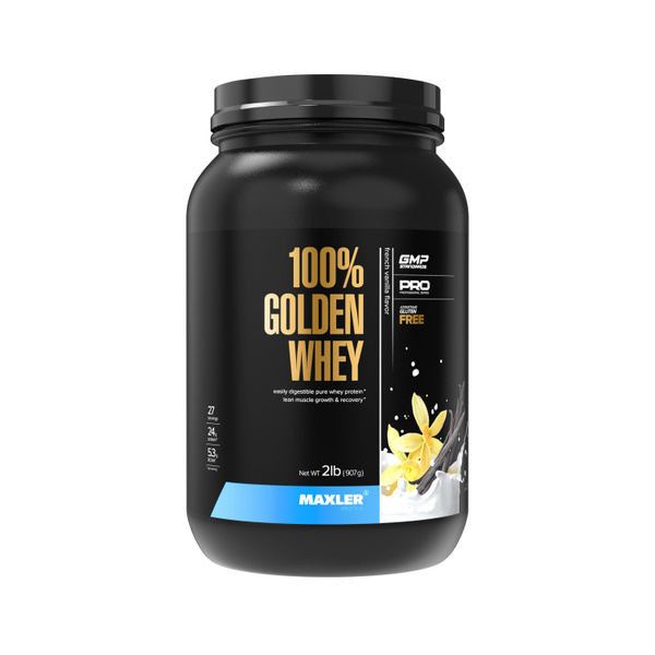 Протеин сывороточный Maxler 100% GOLDEN WHEY Pro 2 lb , 1000 гр ...