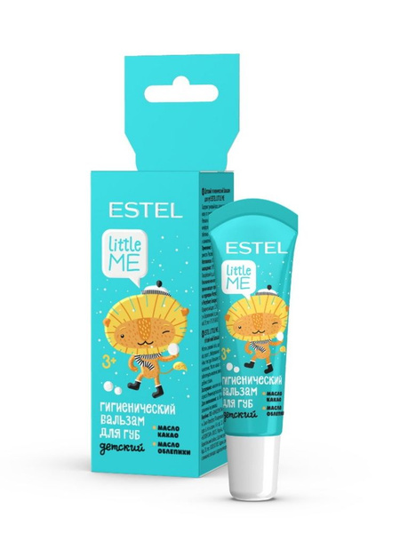 ESTEL LITTLE ME Детский гигиенический бальзам для губ c маслом какао и ...