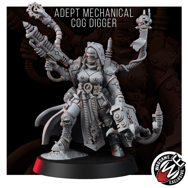 Миниатюра Warhammer Mechanicus Cog Digger - купить с доставкой по ...