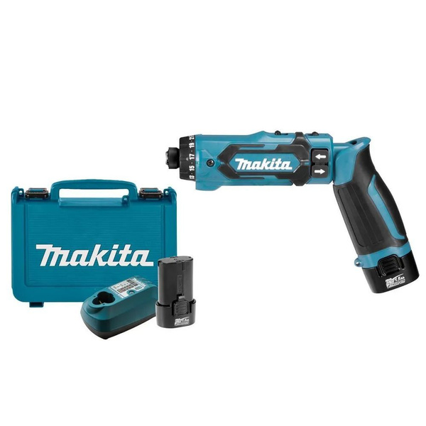 Аккумуляторная отвёртка Makita DF012DSE - купить по низкой цене в ...