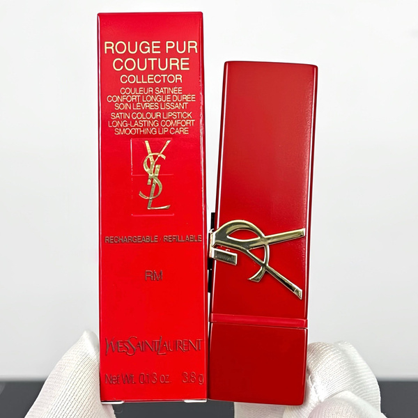 YVES SAINT LAURENT Красная муза Губная помада, белая и красивая, RM#, 3 ...