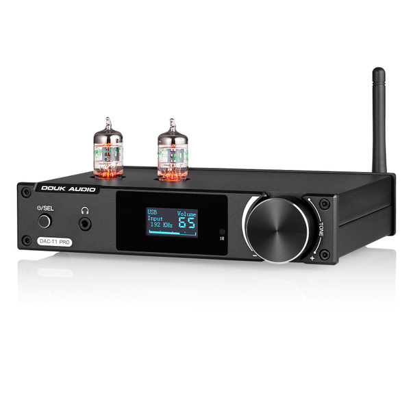 Douk Audio DAC T1 PRO HiFi JAN5654 Ламповый предусилитель с приемником