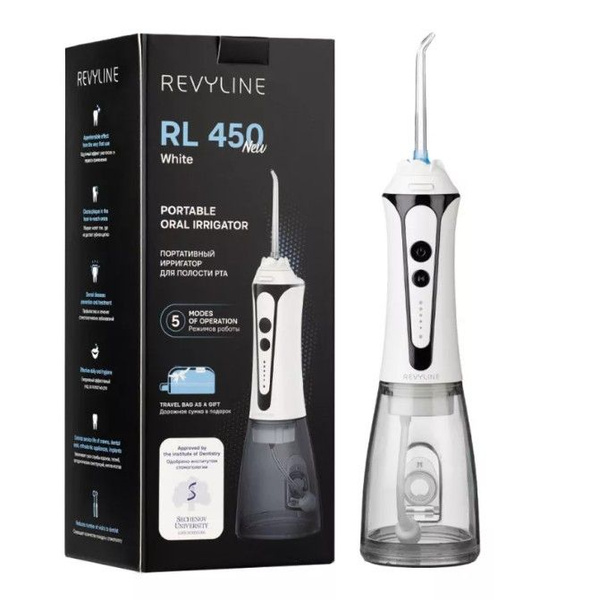 Ирригатор портативный Revyline RL450 NEW, белый - купить по выгодной ...