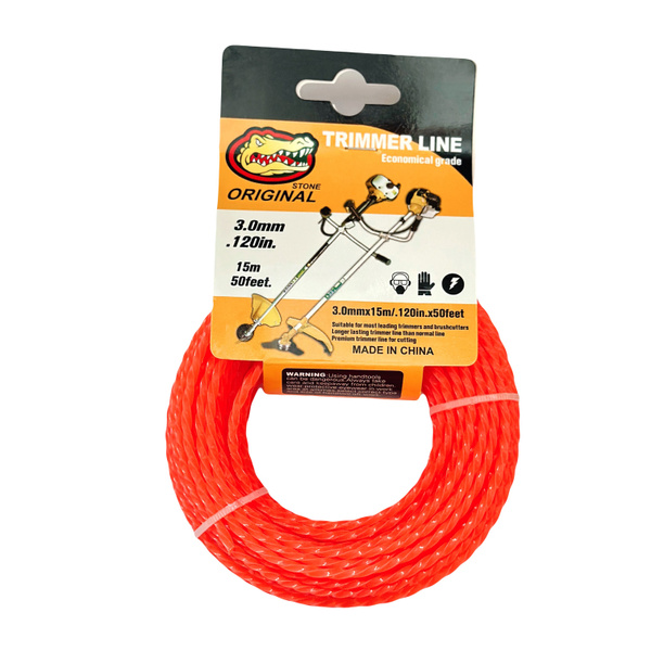 Леска для триммера Леска для триммера 3 мм 15 метров HOME DECOR &GARDEN ...