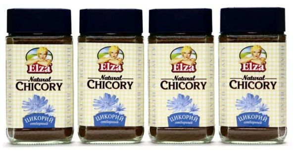 4 шт Цикорий Elza Natural Chicory Цикорий Эльза вкусный и полезный ...