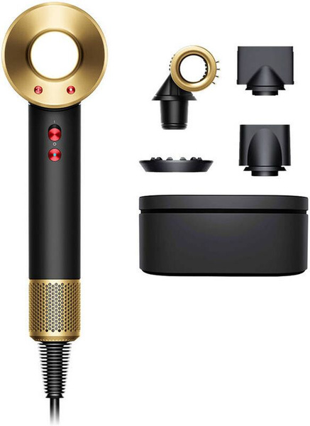Фен для волос Dyson Gold Onyx, черный, золотой - купить по выгодным ...