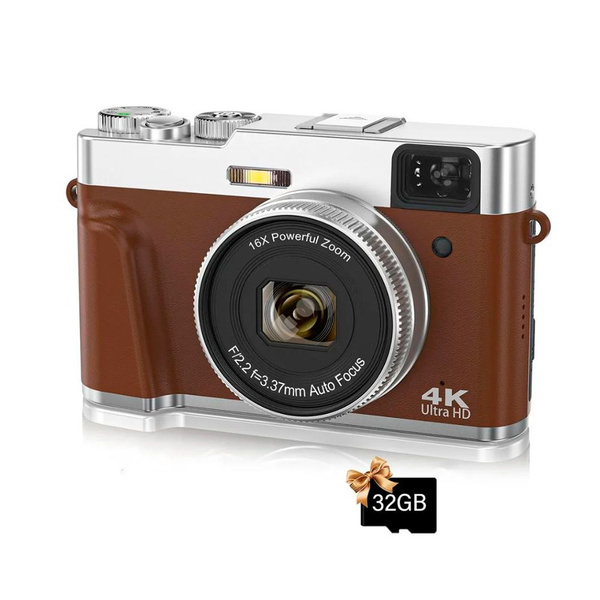 Компактный фотоаппарат Luna market Цифровая фотокамера Delecta 48Mp с ...