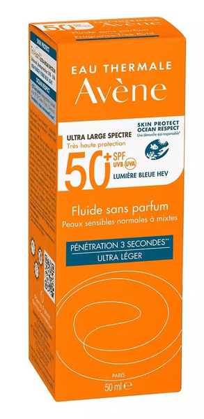 Avene (Авен) Клинанс Флюид солнцезащитный для проблемной кожи SPF 50 ...