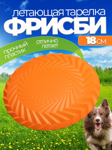 Фрисби летающая тарелка для собак - купить с доставкой по выгодным ...