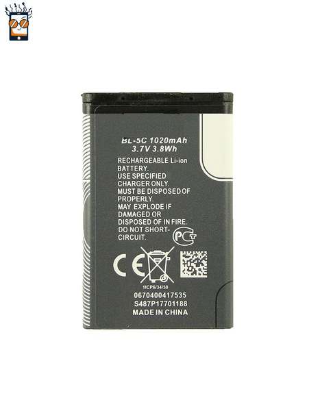 Аккумулятор для Nokia 107 Dual BL-5C - купить с доставкой по выгодным ...