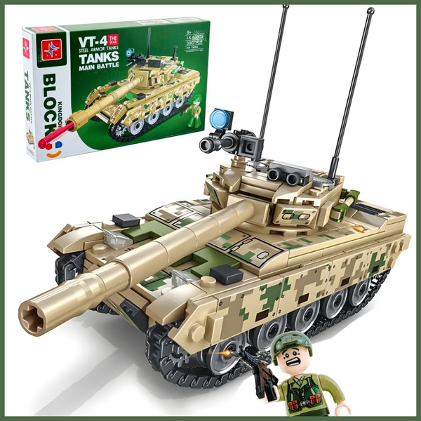 Конструктор LX Военная техника Основной боевой танк VT-4, 390 деталей ...