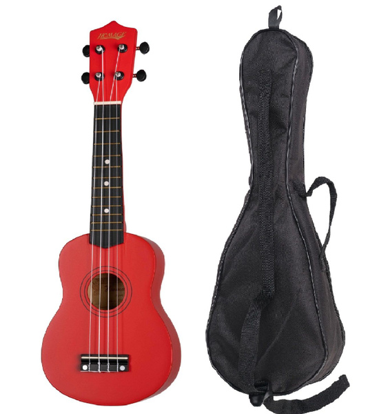 Homage RS-C1-red Укулеле сопрано с чехлом - купить с доставкой по ...