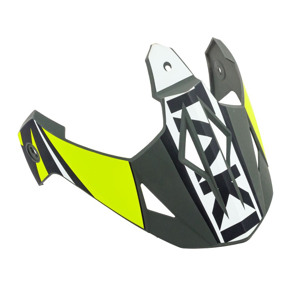 Козырек для шлема ATAKI JK802 Rampage желтый/серый матовый, - купить с ...