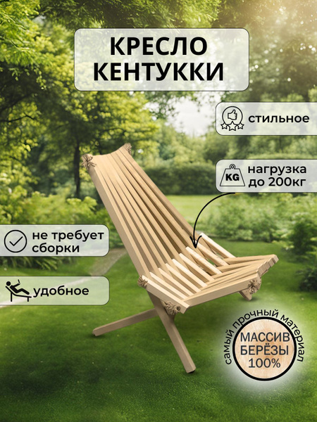 Набор садовой мебели: кентукки, Береза, Кресло купить по выгодной цене ...