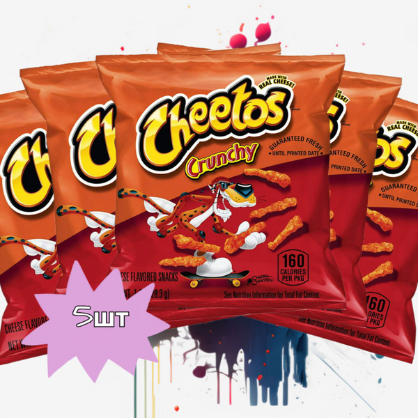 Чипсы Читос Crunchy Original USA 5 шт - купить с доставкой по выгодным ...
