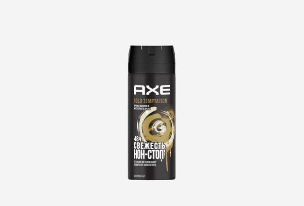 Дезодорант-спрей Axe Gold Temptation, 150 мл - купить с доставкой по ...