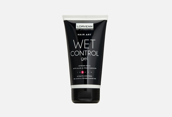 Гель для создания эффекта мокрых волос, сильной фиксации LORVENN WET ...