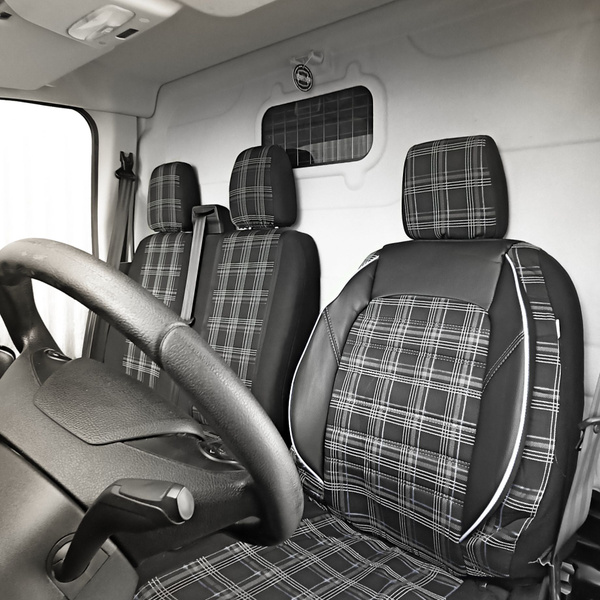 Чехлы на сиденья Ford Transit - комплект на 3 места - купить с ...