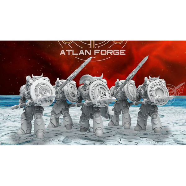 Миниатюра Warhammer 40000. Space Marines. Minotaurus Bladeguard Veteran