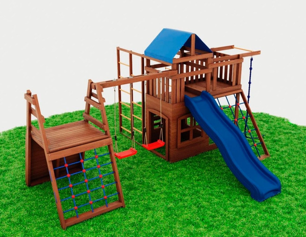 Детская площадка для улицы и дачи Timber Fort 21. Детская площадка ...