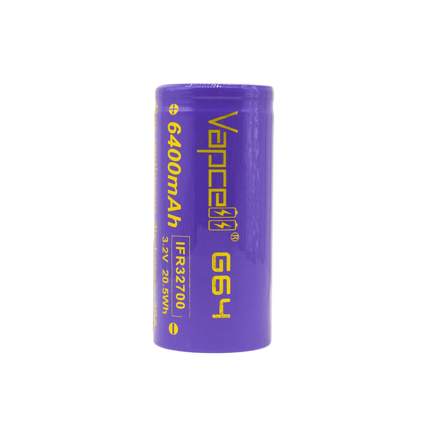 Аккумулятор Vapcell G64 LiFePo4 32700 3.2v 6.4Ач 30A, 1 шт. - купить с ...