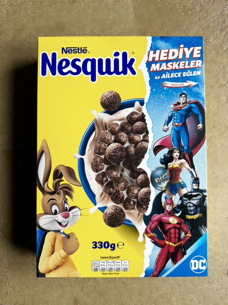 Хлопья Несквик Комикс/ Готовый завтрак Nesquik 330 гр. - купить с ...