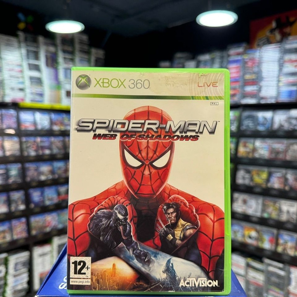 Игра Игра Spider-Man Человек-Паук Web of Shadows (Xbox 360) (Box) (XBox ...