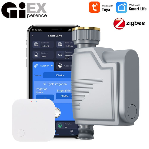 ZIGBEE умный таймер полива для сада с шлюзом, GIEX, автоматический ...