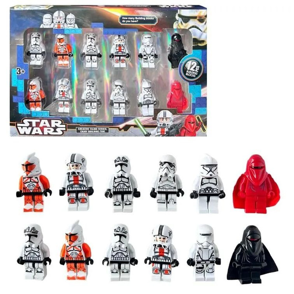 Минифигурки Звездные войны (Star Wars) 12 минифигурок - купить с ...