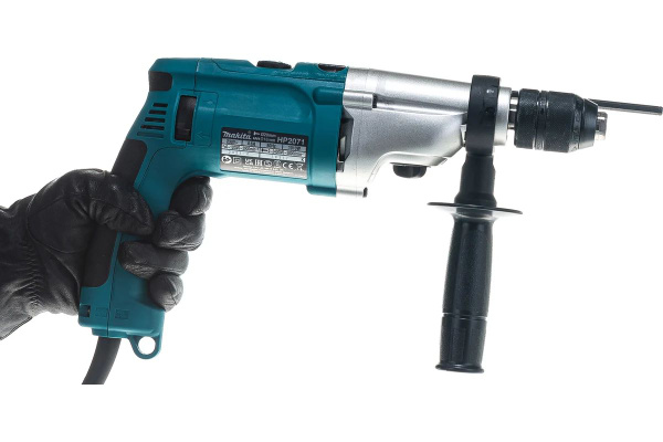 Дрель двухскоростная ударная Makita HP2071 - купить с доставкой по ...