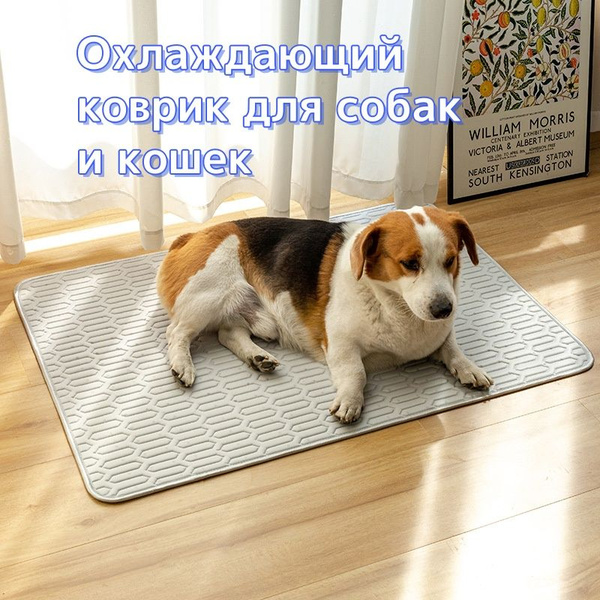 Охлаждающий коврик для собак и кошек, Серый XXL, для животных - купить ...