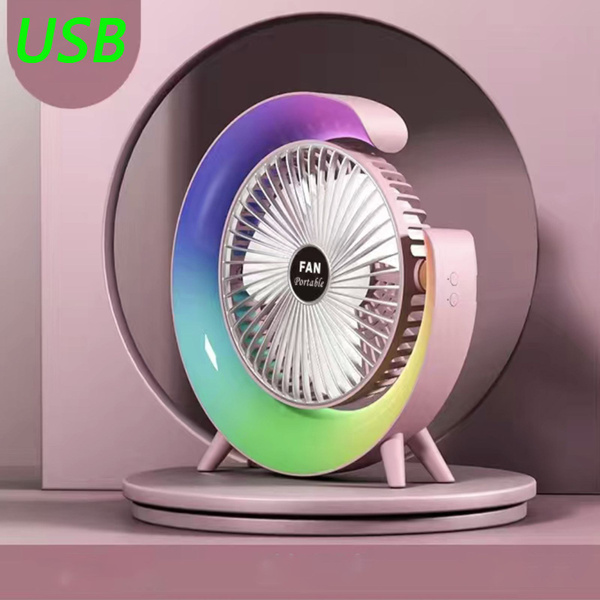 Xiaomi Mijia Настольный вентилятор бесшумный,RGB с подсветкой, Сакура ...