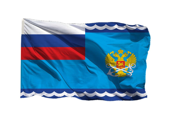 Флаг Росморречфлота Федерального агентства морского и речного ...