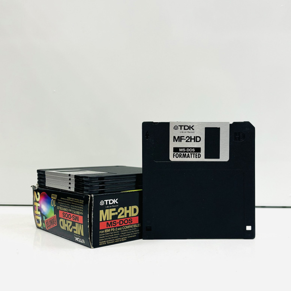 Дискеты TDK MF-2HD MS-DOS, 5 шт. дискет - купить с доставкой по ...