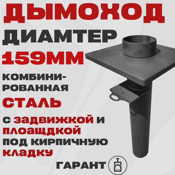 Труба дымоходная - купить по выгодной цене в интернет-магазине OZON ...
