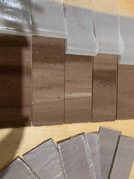 Гибкий камень гибкий кирпич по штучно с защитной пленкой, новая ...