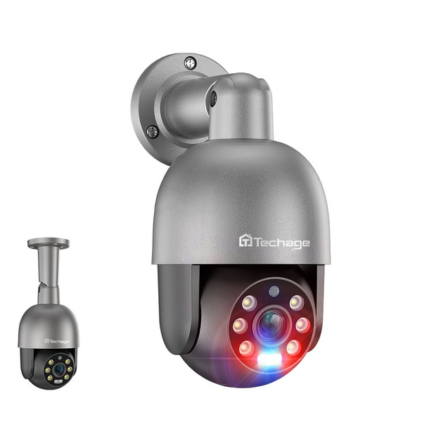 Techage 8MP PTZ POE IP-камера видеонаблюдения 4K видеокамера купить на ...