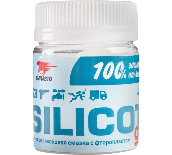Смазка SILICOT GEL для резиновых и пластиковых механизмов 40 мл ...