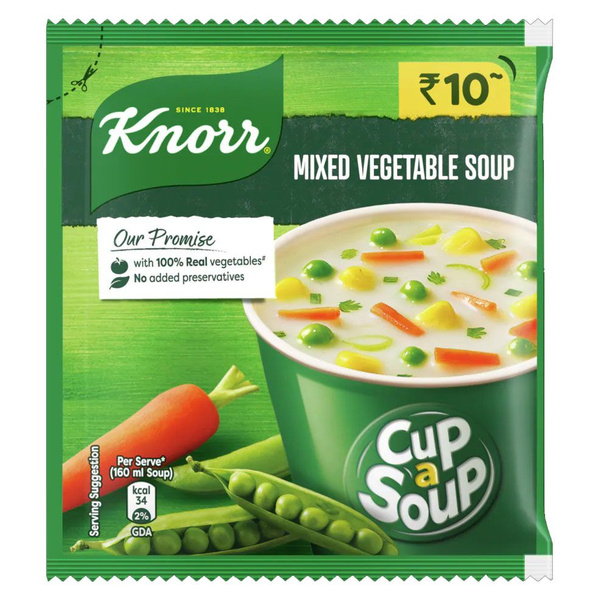 MIXED VEGETABLE SOUP Cup a Soup, Knorr (ОВОЩНОЙ МИКС суп для ...
