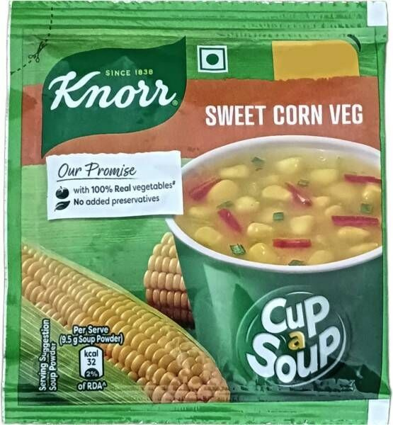 SWEET CORN VEG Cup a Soup, Knorr (СЛАДКАЯ КУКУРУЗА суп для заваривания ...