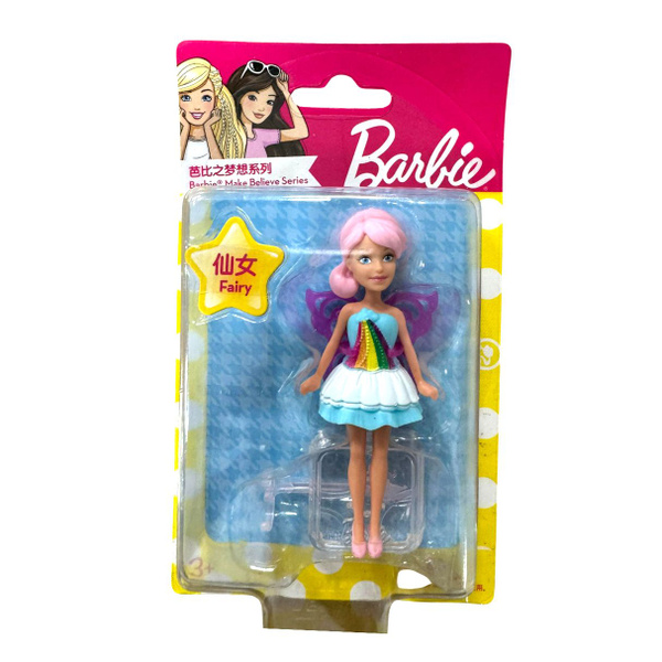 Кукла Барби Mattel серия Happy Girl "Фея в голубом платье", высота 9 см ...
