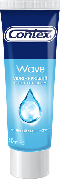 Лубрикант гель смазка Contex / Контекс Wave увлажняющий с пантенолом ...