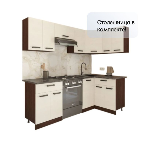 Эра Кухонный гарнитур, ЛДСП, 340x60x206см купить по выгодной цене в ...