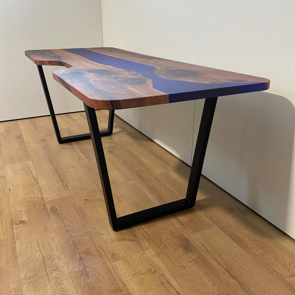 Компьютерный стол THETABLE Стол компьютерный с вырезом 120х80 см 3.2/2. ...