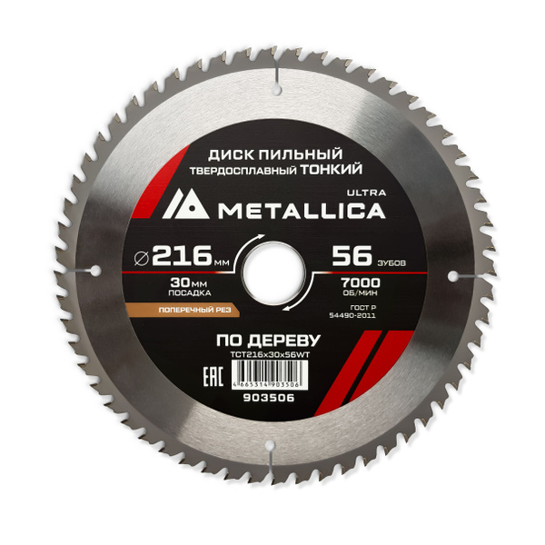 Диск пильный METALLICA 216 - купить по низким ценам в интернет-магазине ...