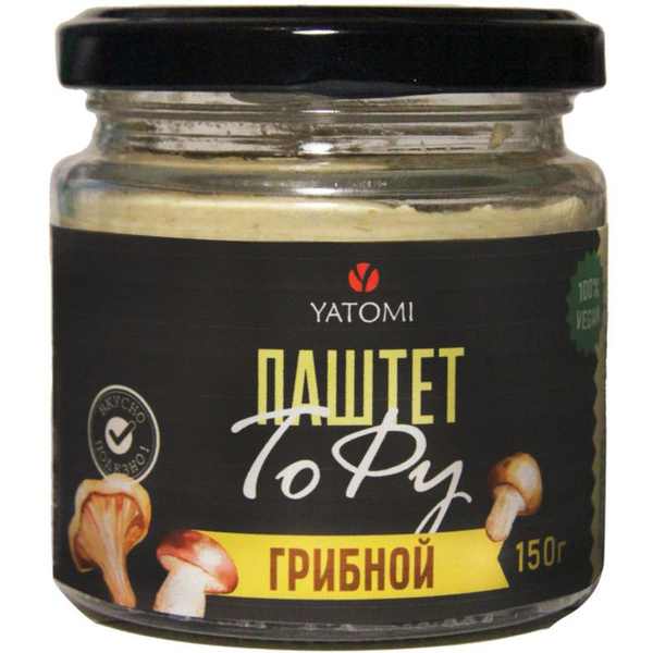 Паштет-тофу Yatomi Грибной, 150г - купить с доставкой по выгодным ценам ...
