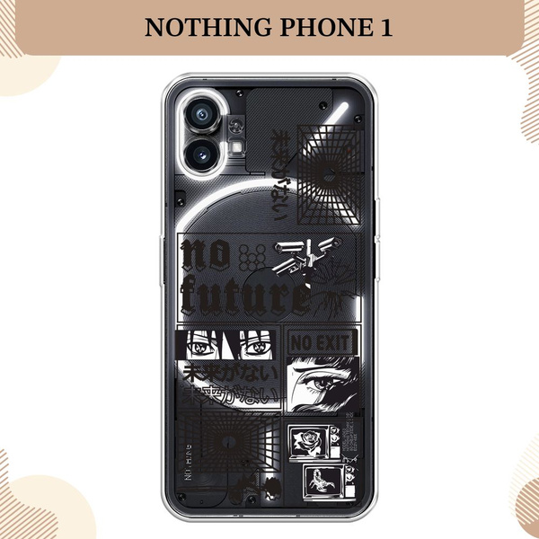 Силиконовый чехол на Nothing Phone 1 / Нотинг Фон 1 аниме, No future ...