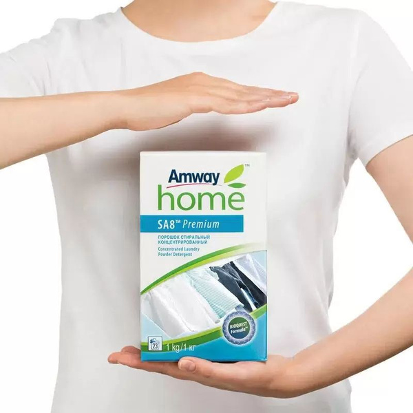 Amway Стиральный порошок 1000 г 24 стирок Для деликатных тканей, Для ...