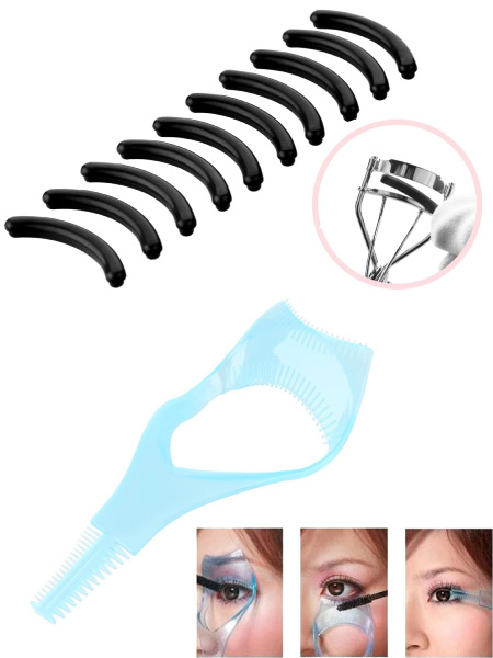 Набор уплотнитель для зажима (черный) 10шт и Хелпер (керлер) для ...